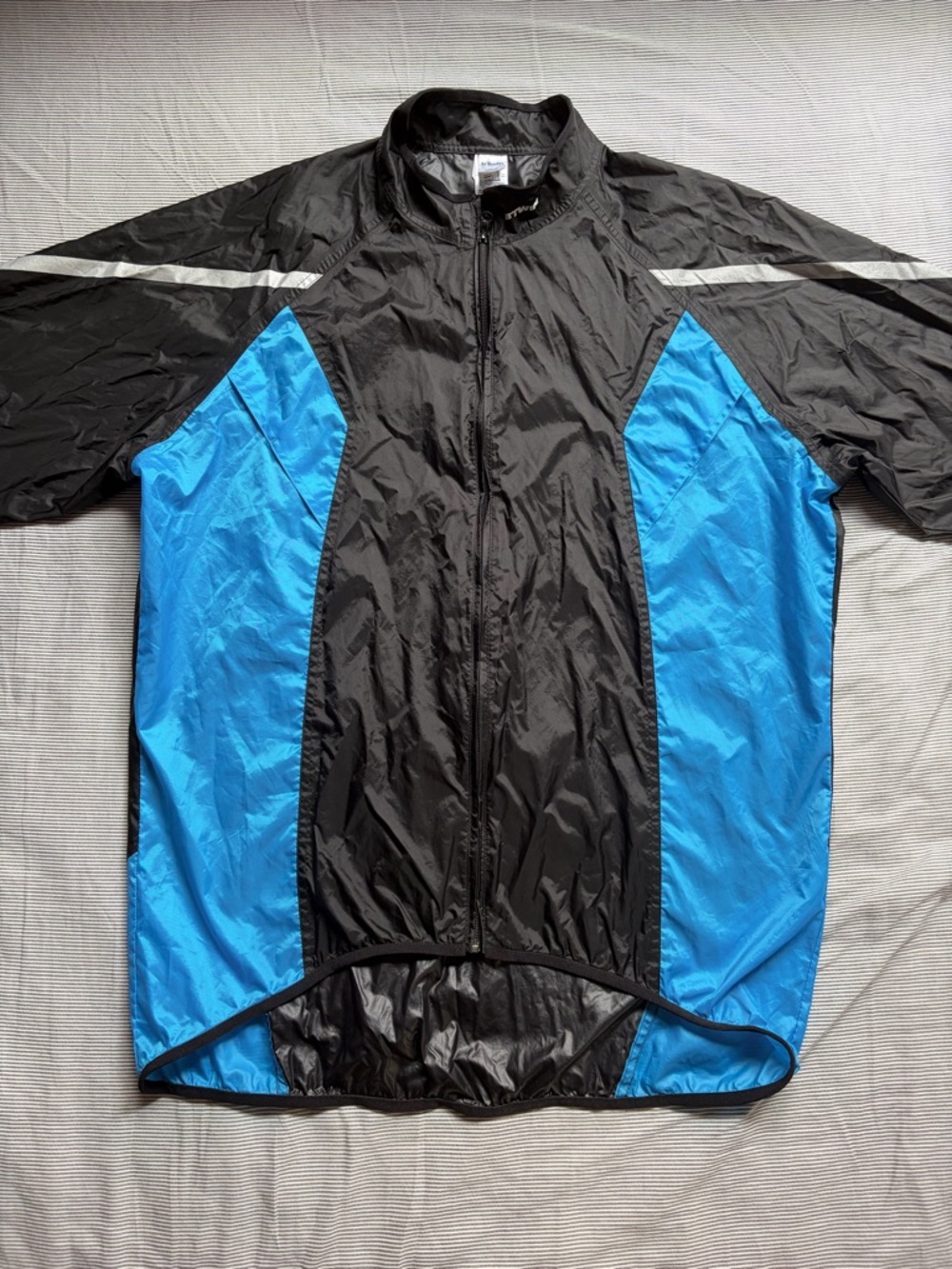 Men's Lightweight Biker Windbreaker Jacket